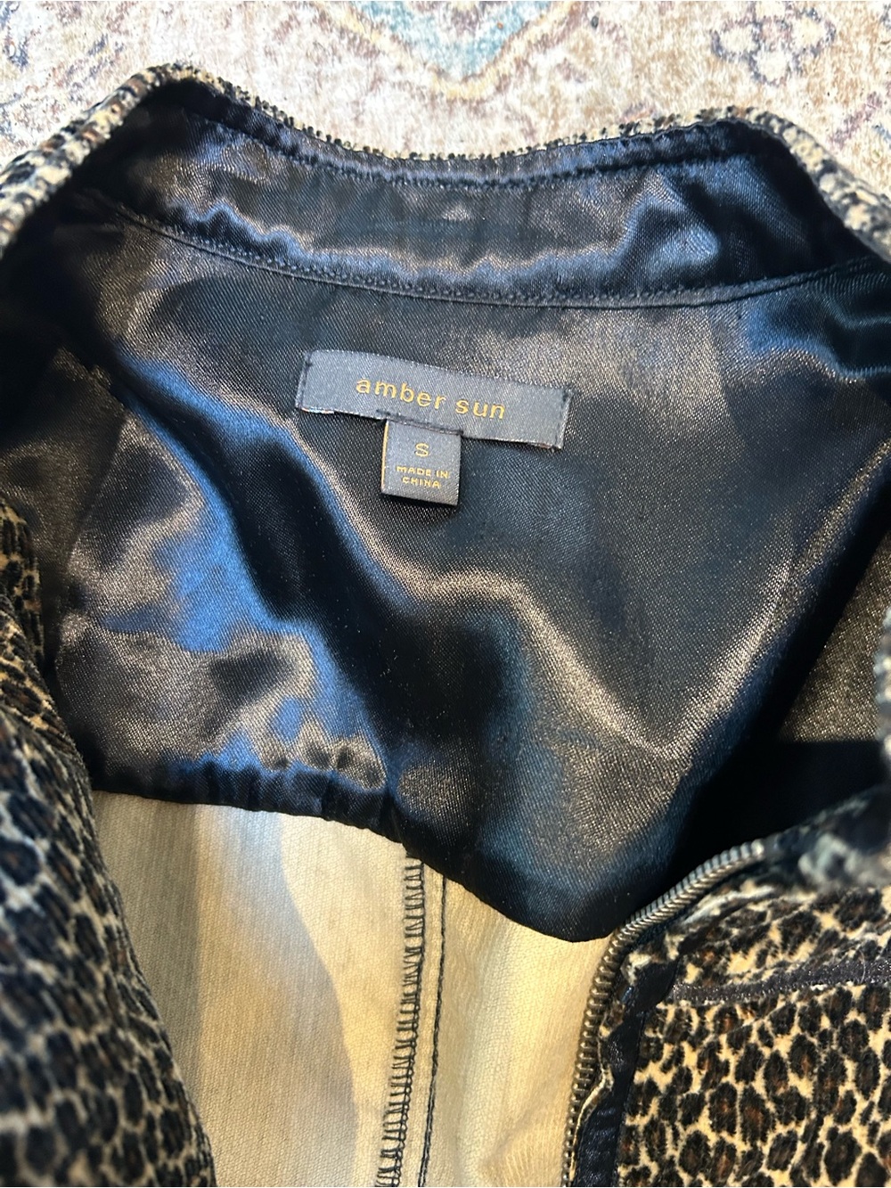 Amber Sun  leopard print jacket - Picture 4 of 8